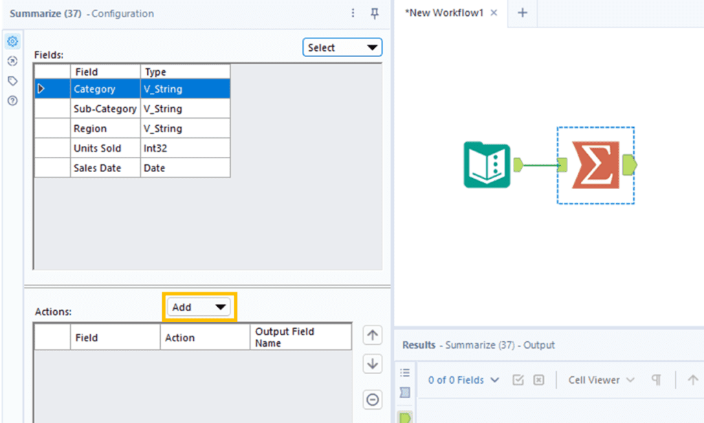 How to Group and Summarize Data in Alteryx