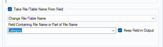 Setting the column to group data by when writing to multiple worksheets of Excel