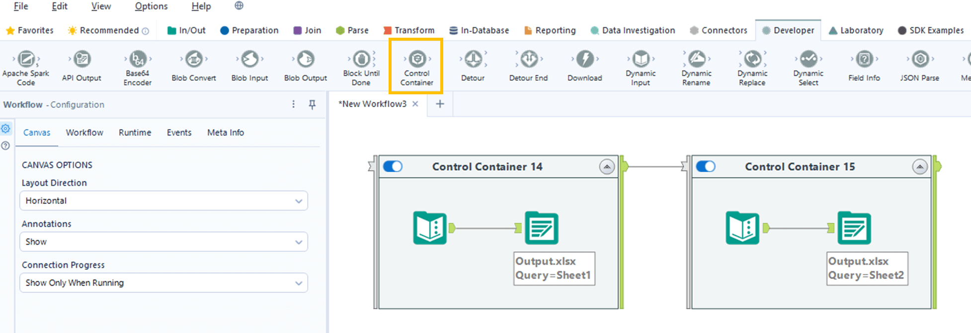 How to use the Alteryx Block Until Done Tool